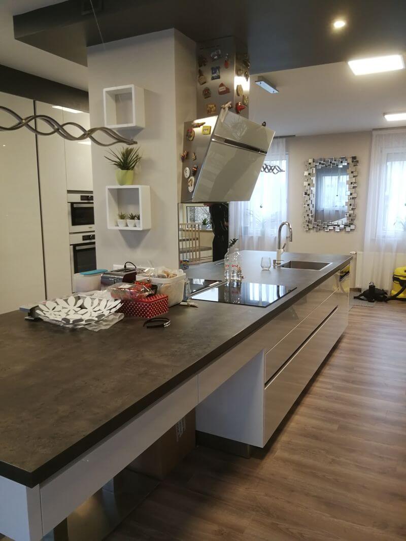 Modern konyhabutor fenyes akril – Modern konyhabútor munkáink | Perfekt Bútor